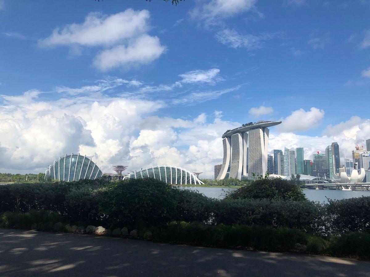 Bike at Marina Bay