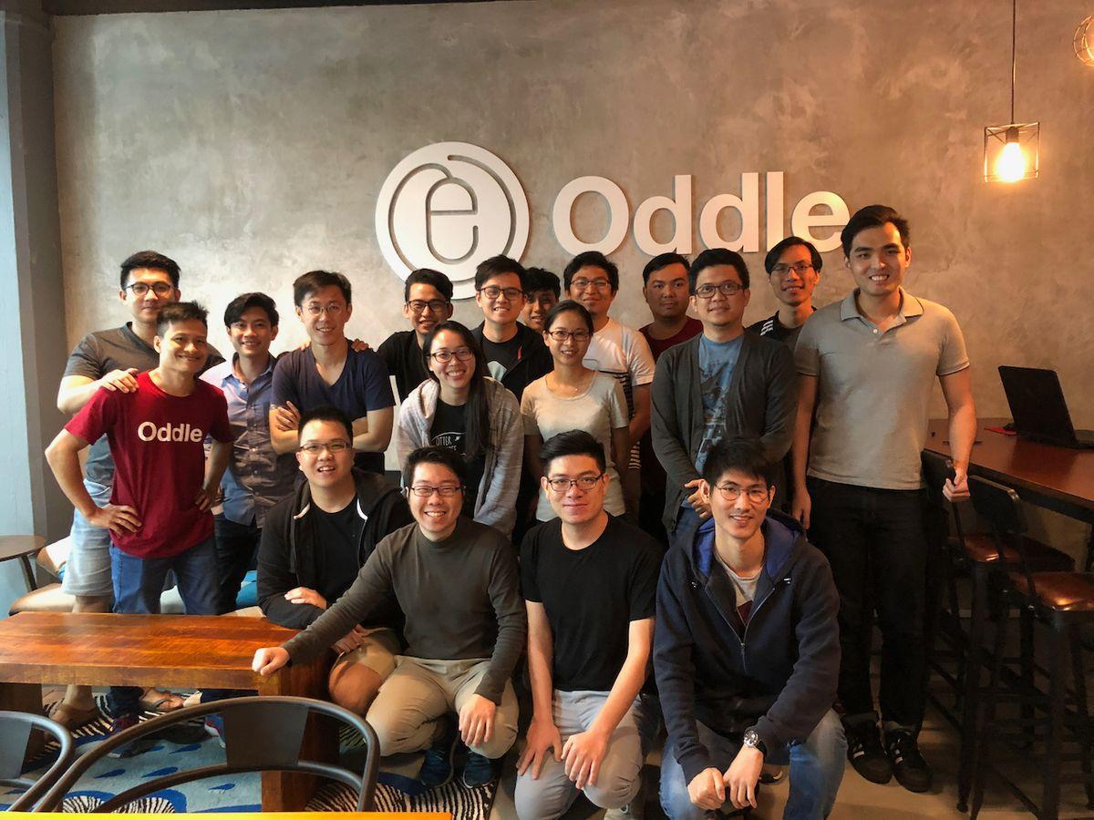 Oddle's Tech and Product team